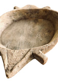 'Naga' bowl - Original piece, Bleached Wood