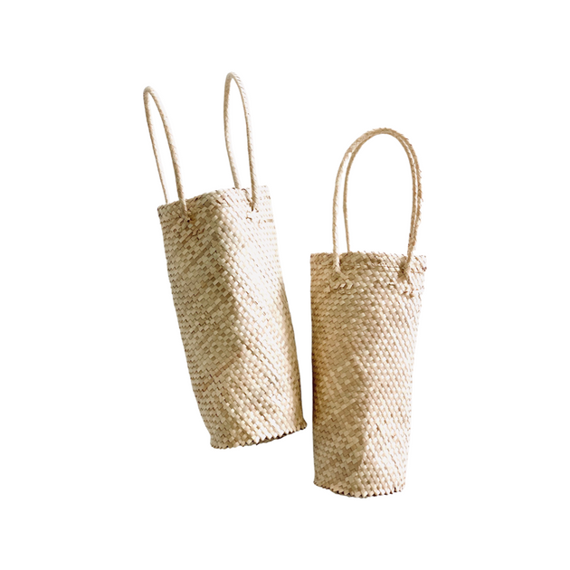 Vino Woven Bottle Bag